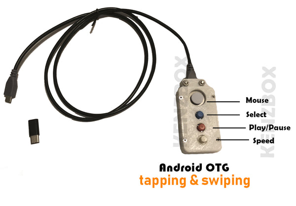 Android OTG 3V auto swiper and clicker