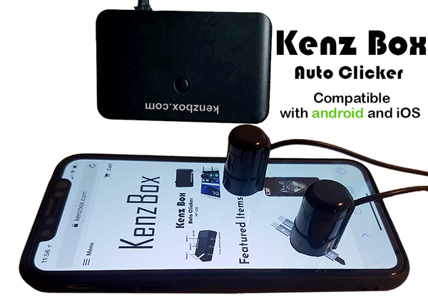 Kenz Box Auto clicker device HF1220 with 2 clickers new upgrade